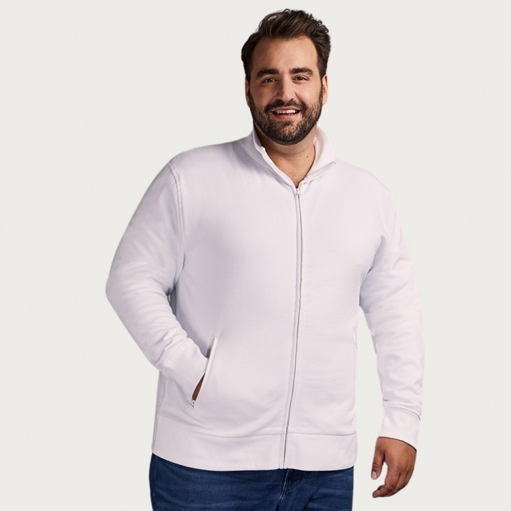 Stehkragen Zip Jacke Plus Size Männer - 00/white (5290_L1_A_A_.jpg)