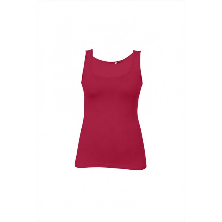 Single Jersey Tanktop Plus Size Women - CB/cherry berry (1051_G1_F_OE.jpg)